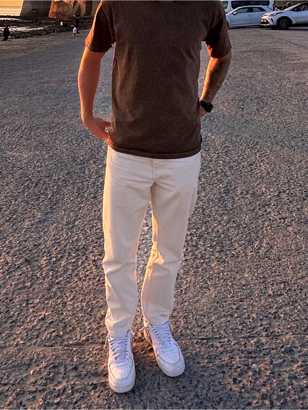 Carhartt Men's Cream Casual Chinos
